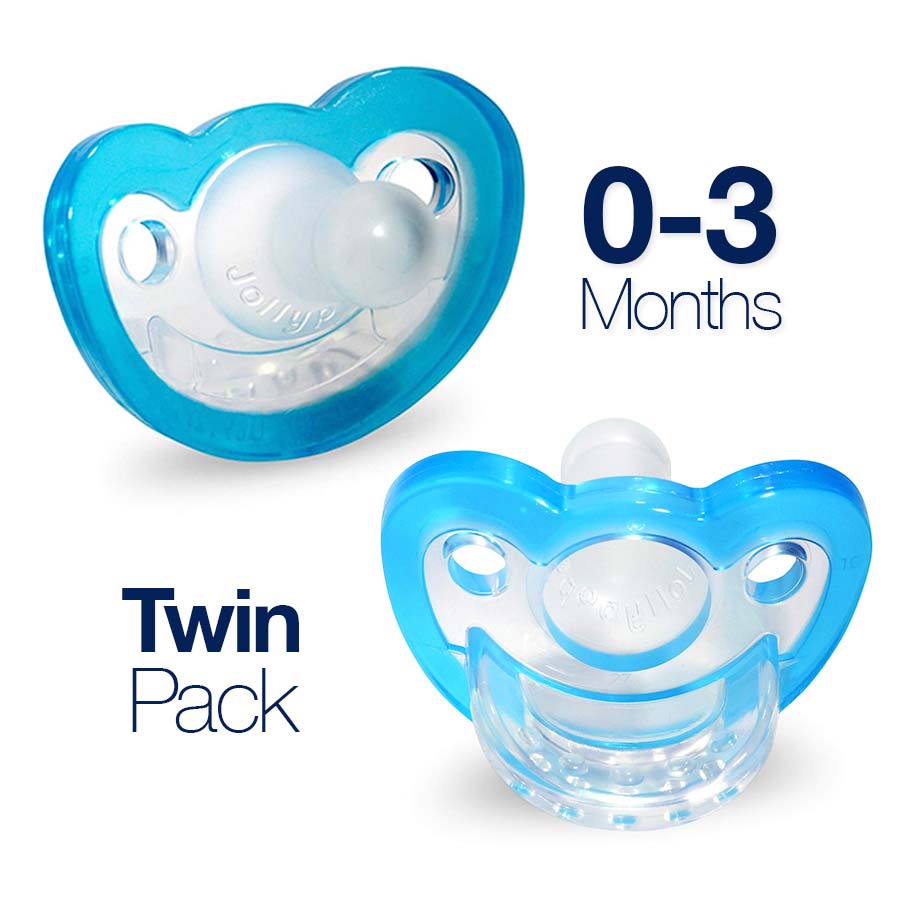 Jollypop Newborn Dummy Twin Pack Atris Australia