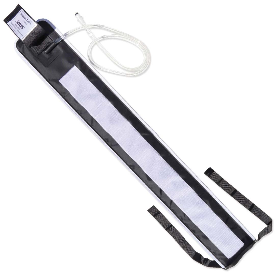 Single Use Sterile Tourniquet Cuff Medium Leg 30", Single Hose