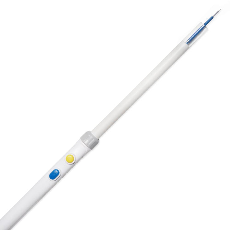 Telescopic-Smoke-Evacuation-Pencil-with-coated-electrode-and-holster