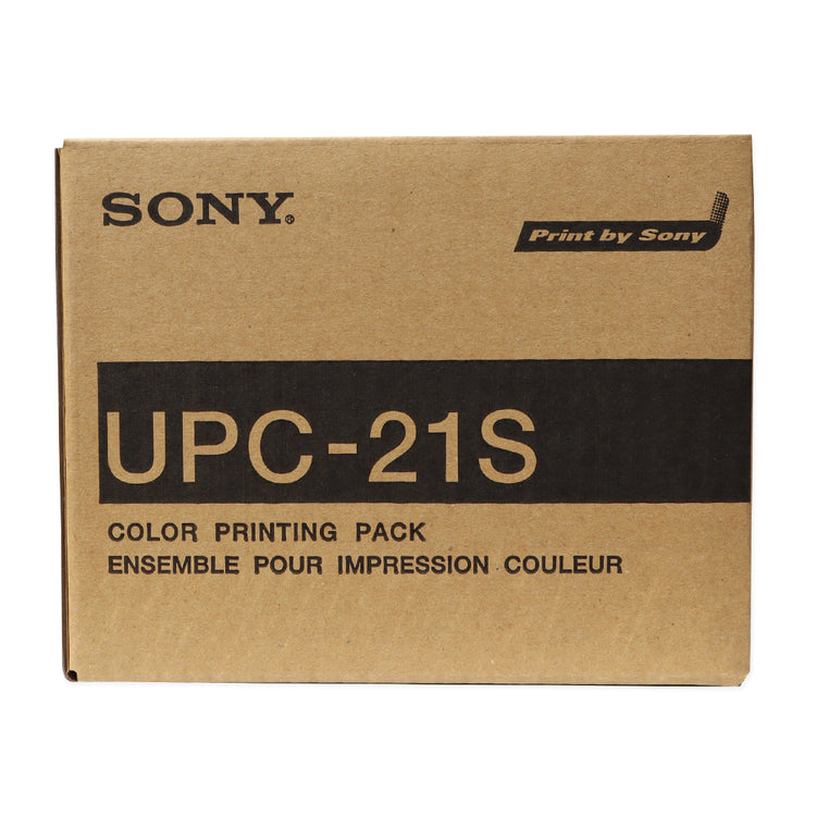 Sony medical print media - UPC-21S A6 Small-size colour print pack